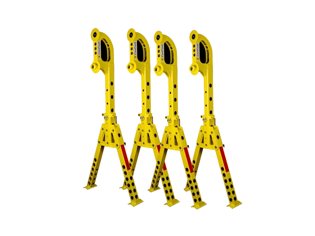 4er-Set Stützfüße für Seecontainer