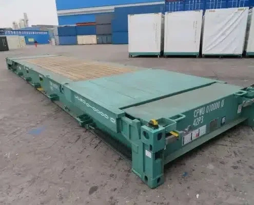 40 Fuß Flachcontainer